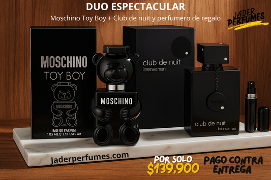 🖤 DUO ESPECTACULAR – POTENCIA Y ESTILO EN CADA GOTA